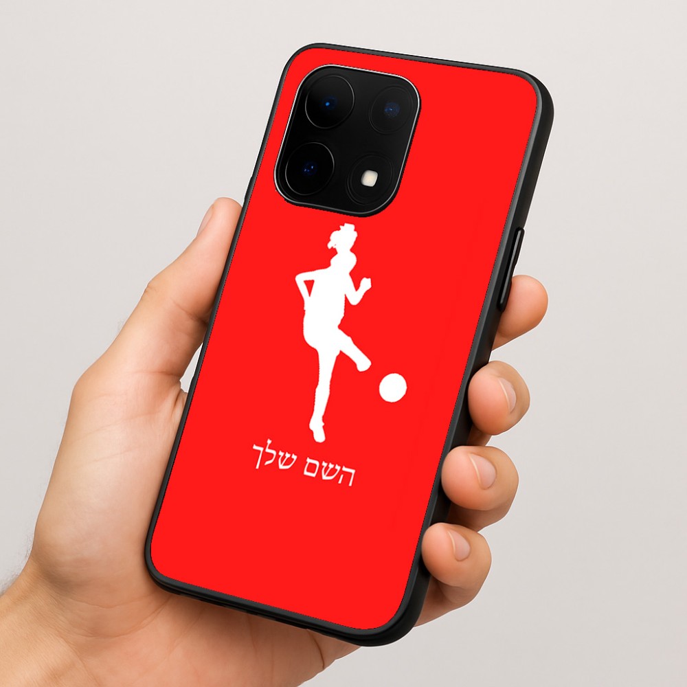 כיסוי בעיצוב אישי עם השם שלך לדגם - OnePlus 15 בעיצוב שחקנית כדורגל - אישה