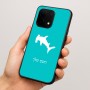 כיסוי בעיצוב אישי עם השם שלך לדגם - OnePlus 15 בעיצוב כריש ראש פטיש