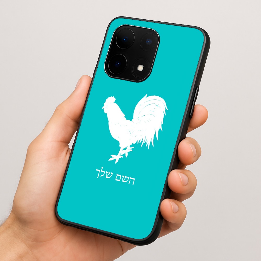 כיסוי בעיצוב אישי עם השם שלך לדגם - OnePlus 15 בעיצוב תרנגול