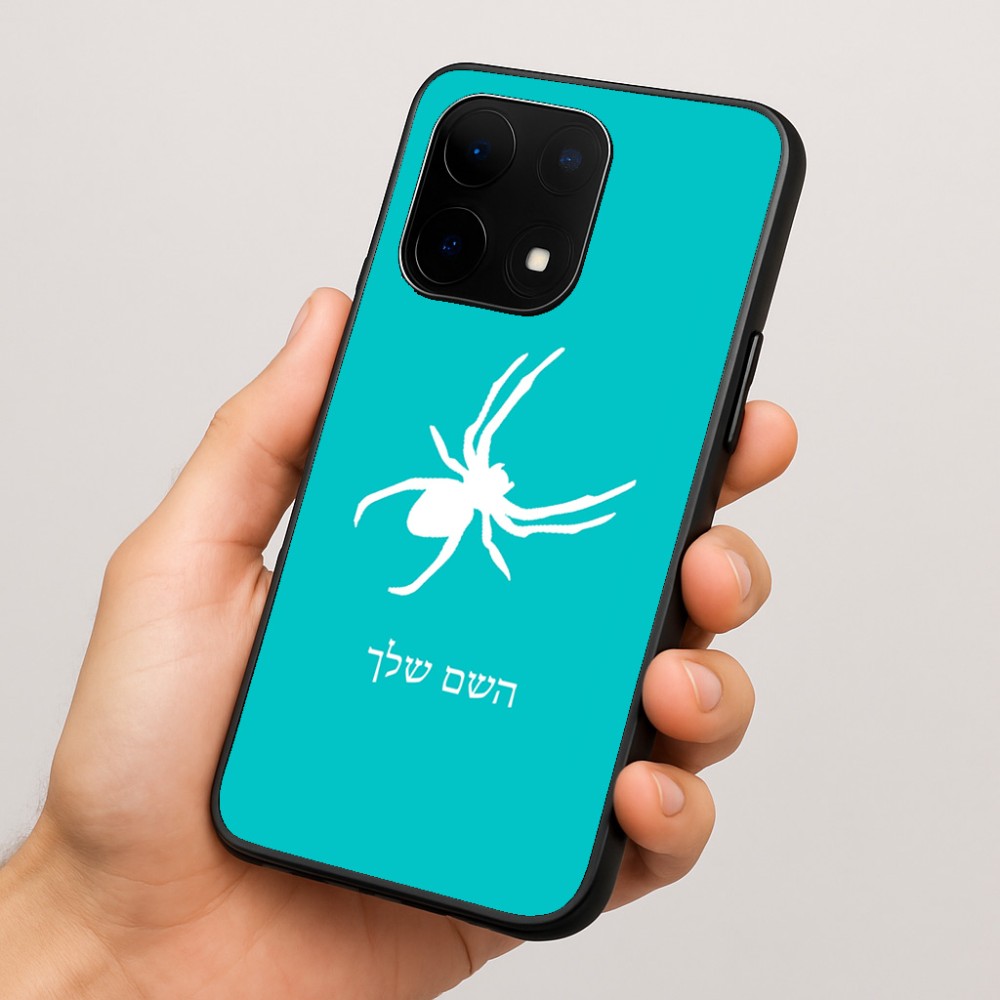 כיסוי בעיצוב אישי עם השם שלך לדגם - OnePlus 15 בעיצוב עכביש