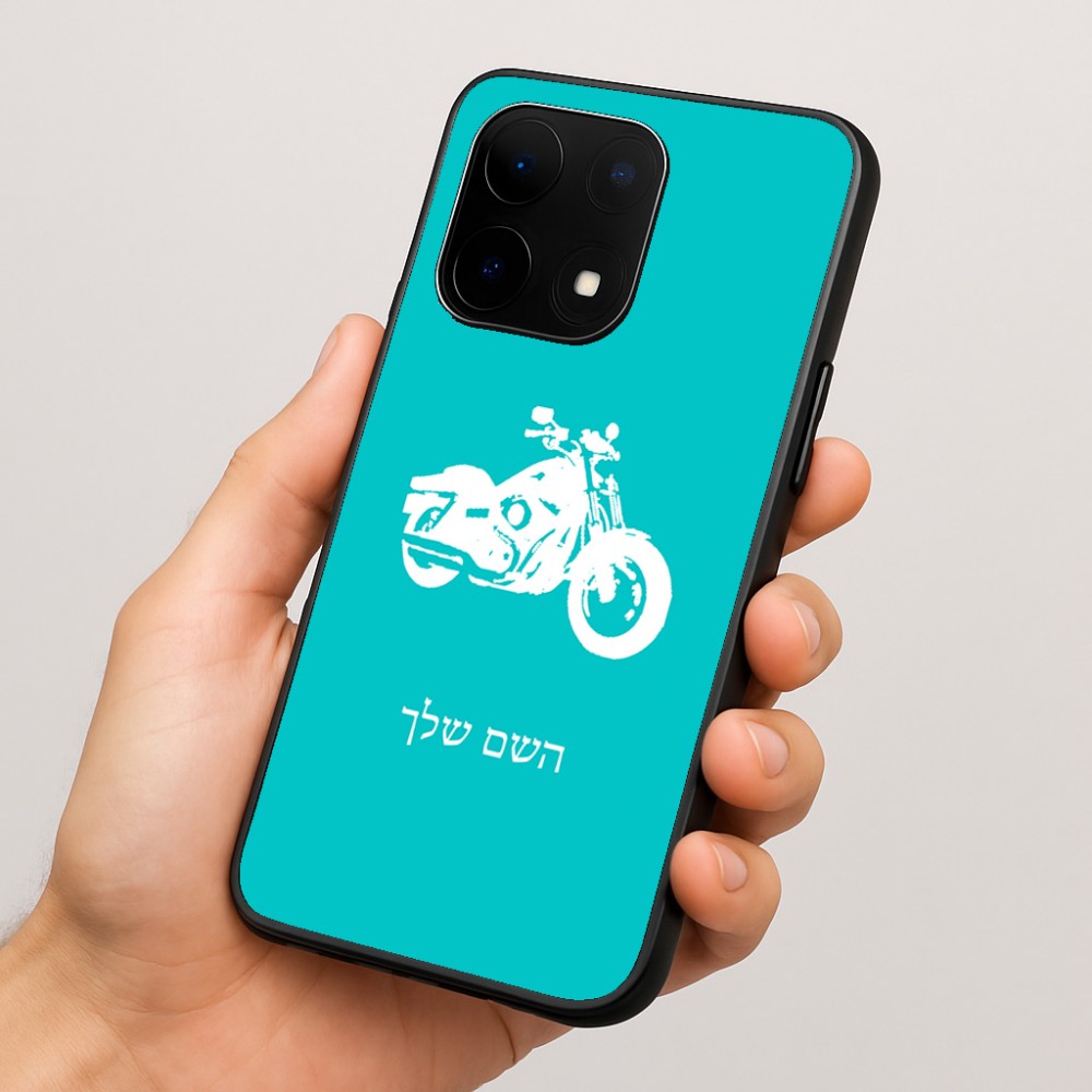 כיסוי בעיצוב אישי עם השם שלך לדגם - OnePlus 15 בעיצוב הארלי-דיווידסון