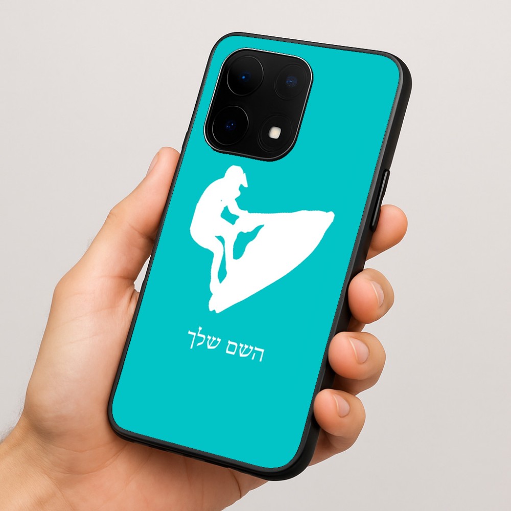 כיסוי בעיצוב אישי עם השם שלך לדגם - OnePlus 15 בעיצוב אופנוע ים
