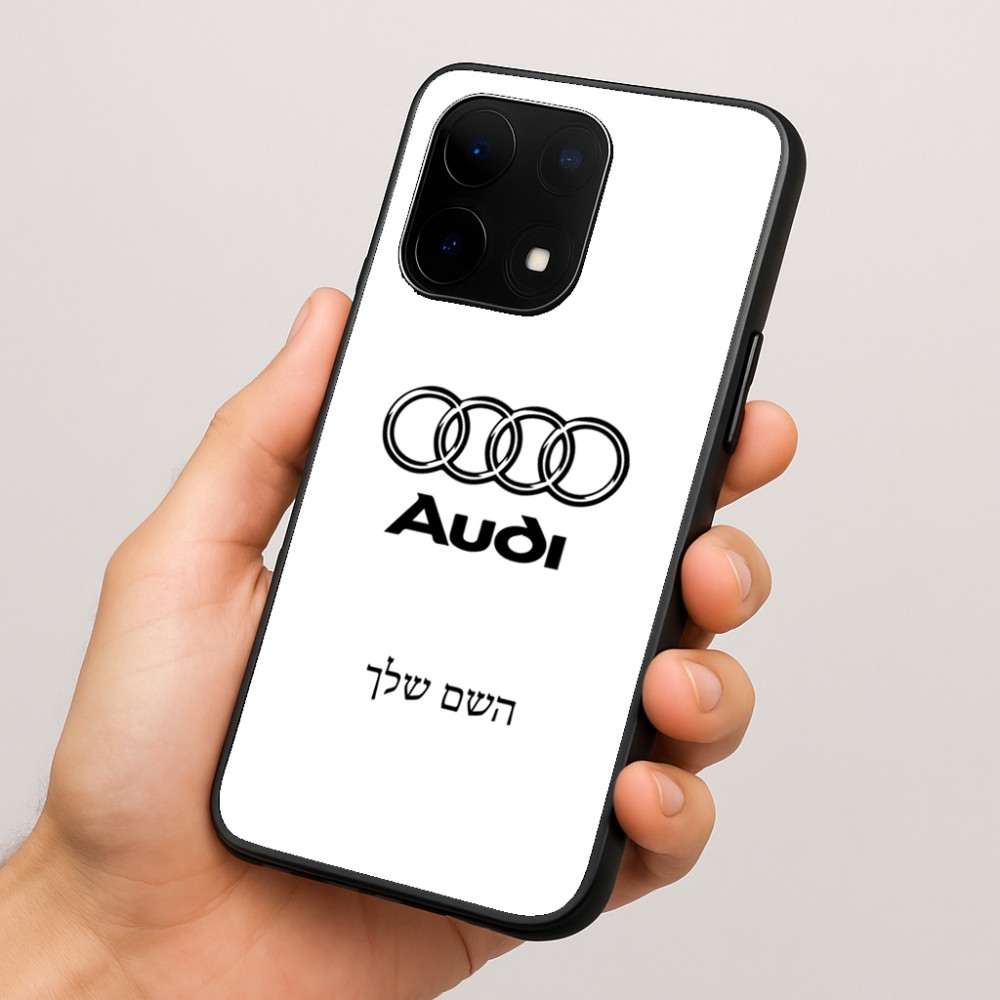 כיסוי בעיצוב אישי עם השם שלך לדגם - OnePlus 15 בעיצוב אאודי