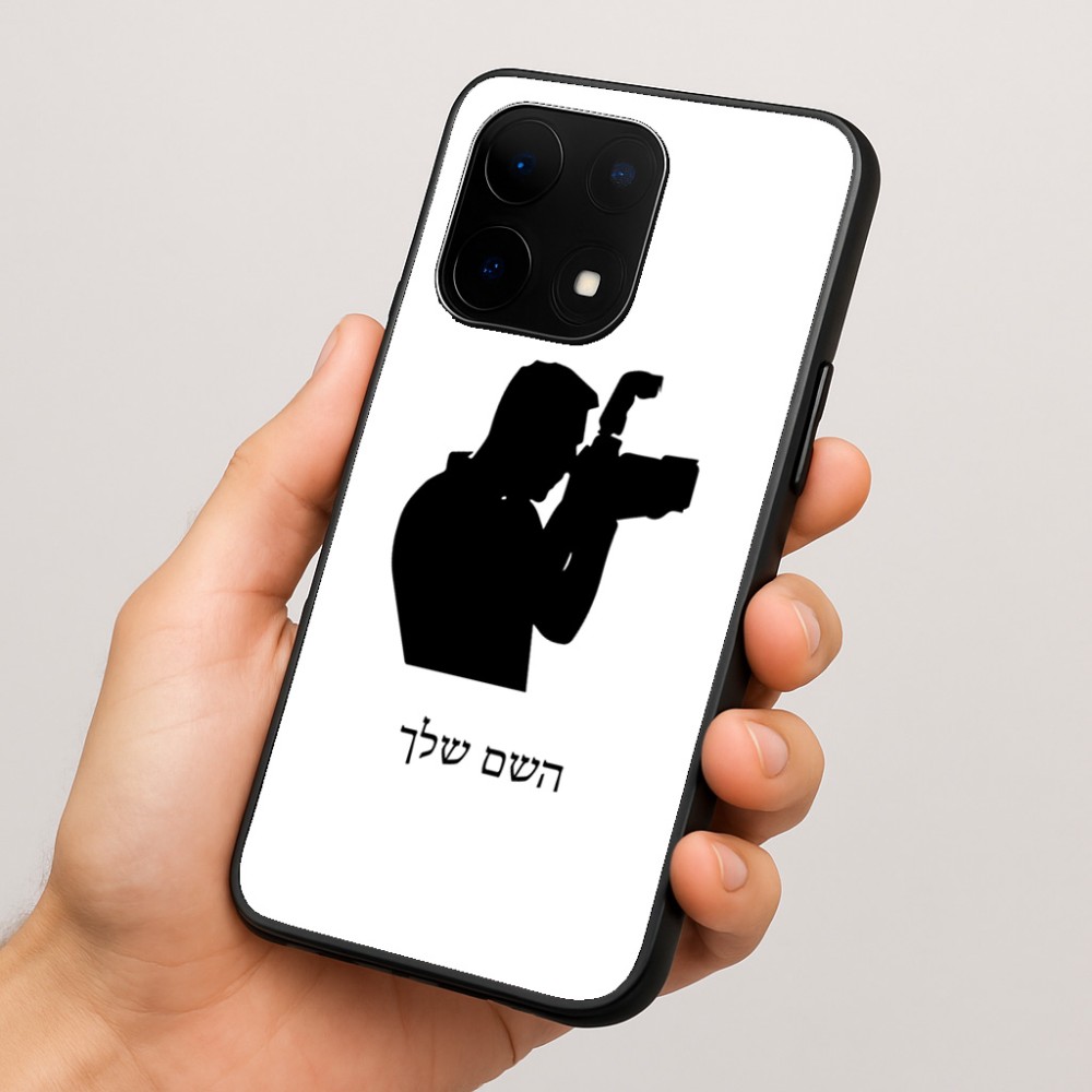 כיסוי בעיצוב אישי עם השם שלך לדגם - OnePlus 15 בעיצוב צלם - גברים