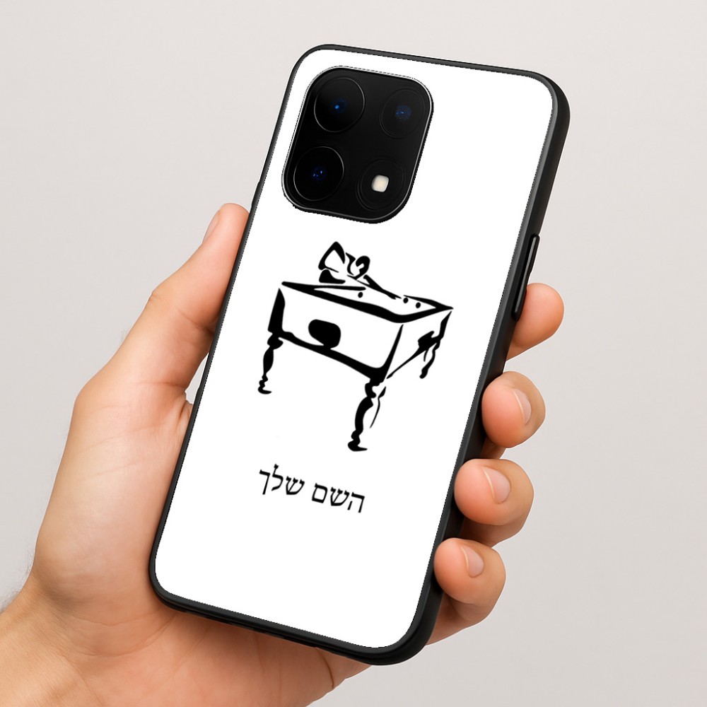 כיסוי בעיצוב אישי עם השם שלך לדגם - OnePlus 15 בעיצוב שחקן ביליארד