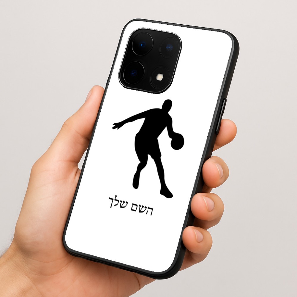 כיסוי בעיצוב אישי עם השם שלך לדגם - OnePlus 15 בעיצוב שחקן כדורסל