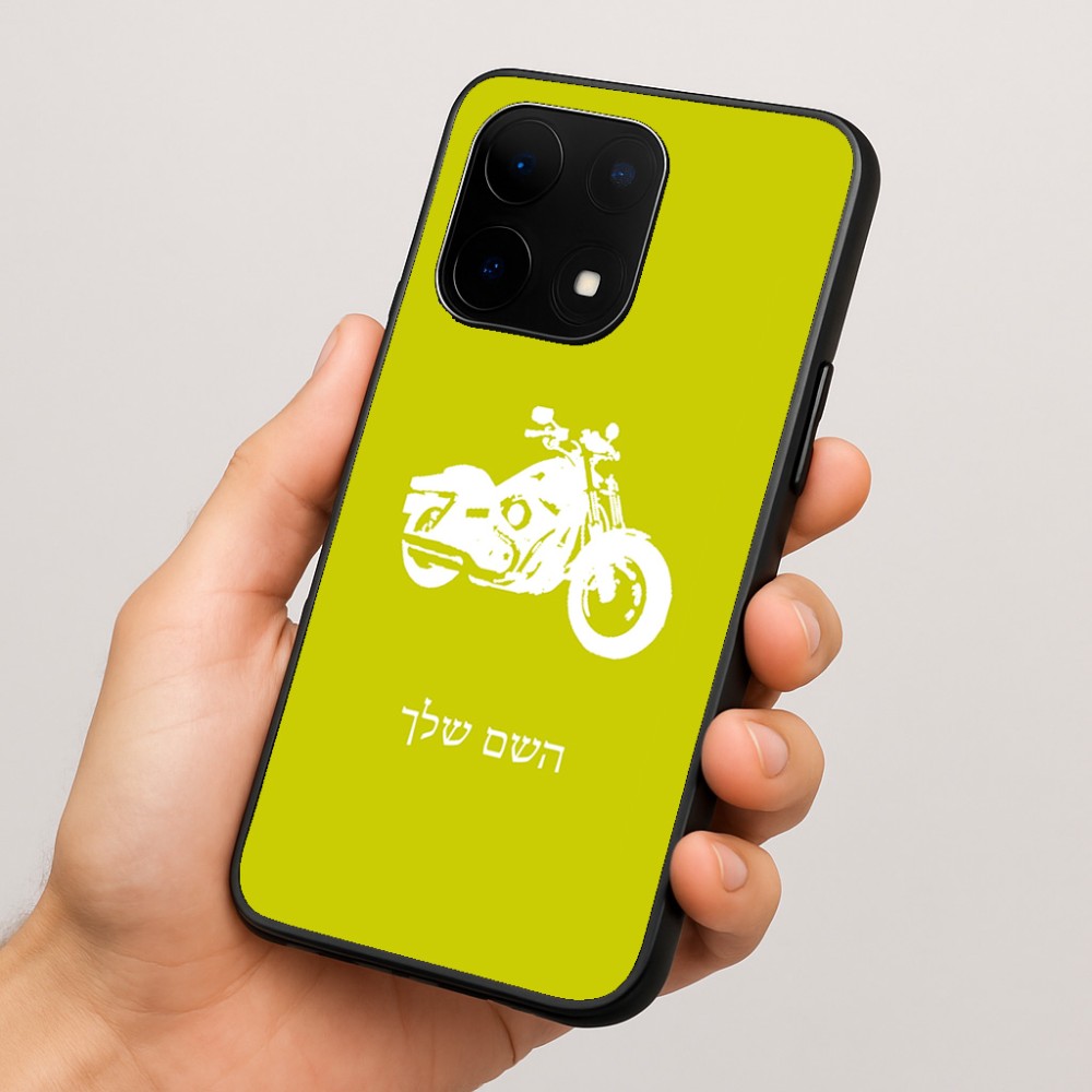 כיסוי בעיצוב אישי עם השם שלך לדגם - OnePlus 15 בעיצוב הארלי-דיווידסון