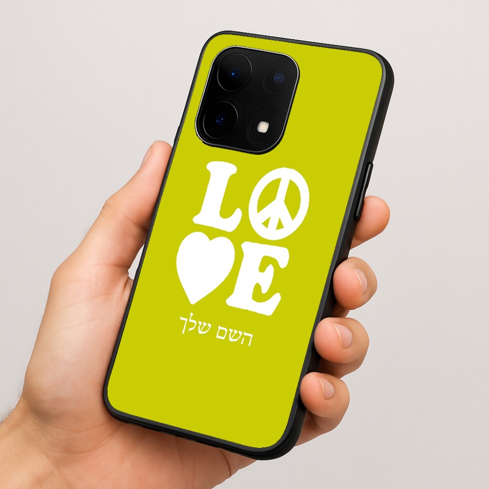 כיסוי בעיצוב אישי עם השם שלך לדגם - OnePlus 15 בעיצוב אהבה