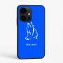 כיסוי בעיצוב אישי עם השם שלך לדגם - OnePlus 15R בעיצוב חתול