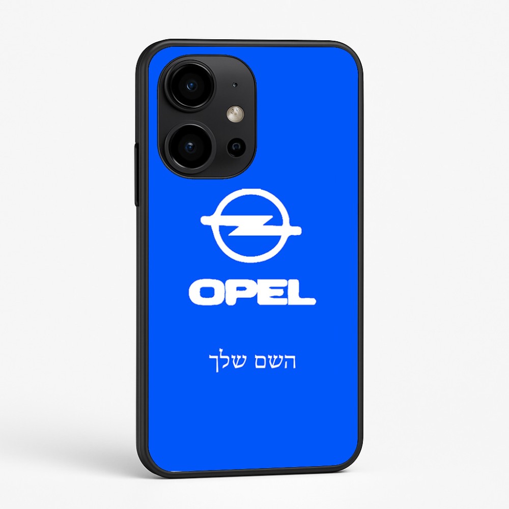 כיסוי בעיצוב אישי עם השם שלך לדגם - OnePlus 15R בעיצוב אופל