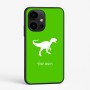כיסוי בעיצוב אישי עם השם שלך לדגם - OnePlus 15R בעיצוב דינוזאור
