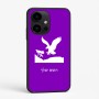 כיסוי בעיצוב אישי עם השם שלך לדגם - OnePlus 15R בעיצוב נשר אמריקאי
