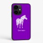 כיסוי בעיצוב אישי עם השם שלך לדגם - OnePlus 15R בעיצוב זברה