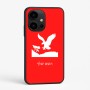 כיסוי בעיצוב אישי עם השם שלך לדגם - OnePlus 15R בעיצוב נשר אמריקאי