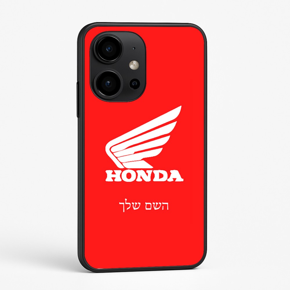 כיסוי בעיצוב אישי עם השם שלך לדגם - OnePlus 15R בעיצוב הונדה