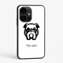 כיסוי בעיצוב אישי עם השם שלך לדגם - OnePlus 15R בעיצוב פרצוף בולדוג