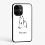 כיסוי בעיצוב אישי עם השם שלך לדגם - OnePlus 15R בעיצוב חתול