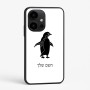 כיסוי בעיצוב אישי עם השם שלך לדגם - OnePlus 15R בעיצוב פינגווין