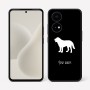כיסוי בעיצוב אישי עם השם שלך לדגם - OnePlus 15R בעיצוב כלב