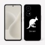 כיסוי בעיצוב אישי עם השם שלך לדגם - OnePlus 15R בעיצוב קנגורו