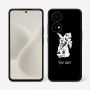 כיסוי בעיצוב אישי עם השם שלך לדגם - OnePlus 15R בעיצוב ארנב מחזיק גזר