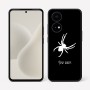 כיסוי בעיצוב אישי עם השם שלך לדגם - OnePlus 15R בעיצוב עכביש
