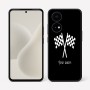 כיסוי בעיצוב אישי עם השם שלך לדגם - OnePlus 15R בעיצוב דגל המירוץ