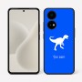 כיסוי בעיצוב אישי עם השם שלך לדגם - OnePlus 15R בעיצוב דינוזאור