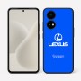 כיסוי בעיצוב אישי עם השם שלך לדגם - OnePlus 15R בעיצוב לקסוס