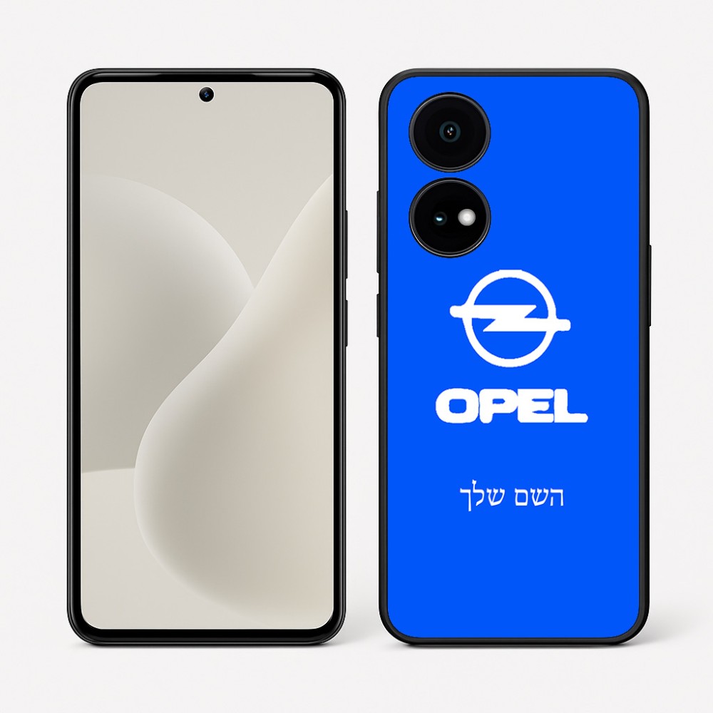 כיסוי בעיצוב אישי עם השם שלך לדגם - OnePlus 15R בעיצוב אופל