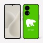 כיסוי בעיצוב אישי עם השם שלך לדגם - OnePlus 15R בעיצוב דוב