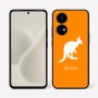 כיסוי בעיצוב אישי עם השם שלך לדגם - OnePlus 15R בעיצוב קנגורו