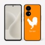 כיסוי בעיצוב אישי עם השם שלך לדגם - OnePlus 15R בעיצוב תרנגול