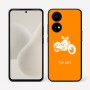 כיסוי בעיצוב אישי עם השם שלך לדגם - OnePlus 15R בעיצוב הארלי-דיווידסון