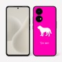 כיסוי בעיצוב אישי עם השם שלך לדגם - OnePlus 15R בעיצוב כלב