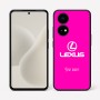 כיסוי בעיצוב אישי עם השם שלך לדגם - OnePlus 15R בעיצוב לקסוס