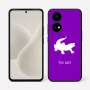 כיסוי בעיצוב אישי עם השם שלך לדגם - OnePlus 15R בעיצוב תנין
