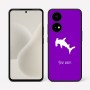 כיסוי בעיצוב אישי עם השם שלך לדגם - OnePlus 15R בעיצוב כריש ראש פטיש
