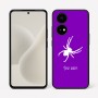 כיסוי בעיצוב אישי עם השם שלך לדגם - OnePlus 15R בעיצוב עכביש