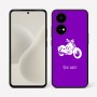 כיסוי בעיצוב אישי עם השם שלך לדגם - OnePlus 15R בעיצוב הארלי-דיווידסון