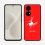 כיסוי בעיצוב אישי עם השם שלך לדגם - OnePlus 15R בעיצוב עכביש