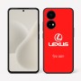 כיסוי בעיצוב אישי עם השם שלך לדגם - OnePlus 15R בעיצוב לקסוס