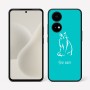 כיסוי בעיצוב אישי עם השם שלך לדגם - OnePlus 15R בעיצוב חתול