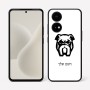 כיסוי בעיצוב אישי עם השם שלך לדגם - OnePlus 15R בעיצוב פרצוף בולדוג