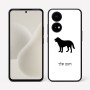 כיסוי בעיצוב אישי עם השם שלך לדגם - OnePlus 15R בעיצוב כלב