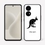 כיסוי בעיצוב אישי עם השם שלך לדגם - OnePlus 15R בעיצוב קנגורו