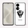 כיסוי בעיצוב אישי עם השם שלך לדגם - OnePlus 15R בעיצוב פני פנטרה