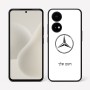 כיסוי בעיצוב אישי עם השם שלך לדגם - OnePlus 15R בעיצוב מרצדס-בנץ
