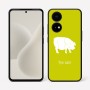 כיסוי בעיצוב אישי עם השם שלך לדגם - OnePlus 15R בעיצוב חזיר
