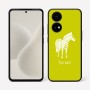 כיסוי בעיצוב אישי עם השם שלך לדגם - OnePlus 15R בעיצוב זברה